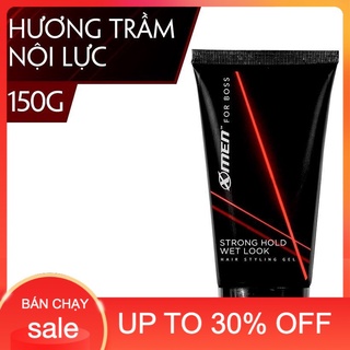 Gel vuốt tóc X-men For boss Strong Hold Wet Look 150g - keo vuốt tóc X men