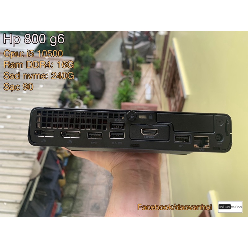 Máy tính tiny hp 800 g6