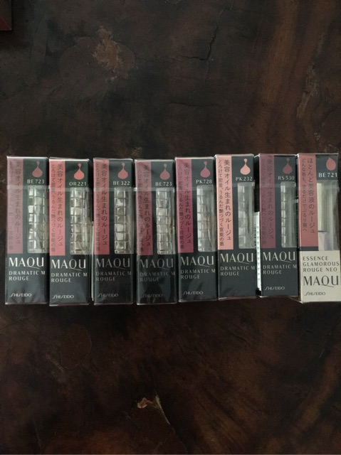 Son môi cao cấp Shiseido Maquillage Dramatic Melting Rouge Nhật Bản Sale 50%