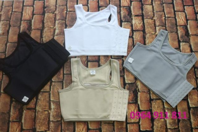 Áo nẹp tomboy 2 lớp có gen | BigBuy360 - bigbuy360.vn