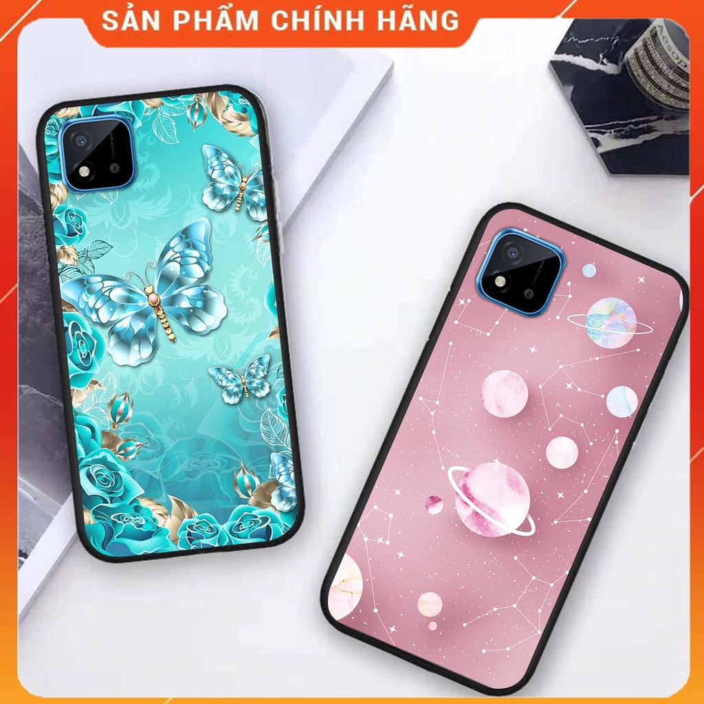 Ốp lưng Oppo REALME C11 in hình hoa xinh xắn, hiện đại , thời trang ,phong cách