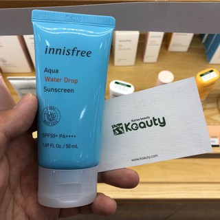 Kem chống nắng Innisfree Aqua Water Drop Sunscreen 50ml
