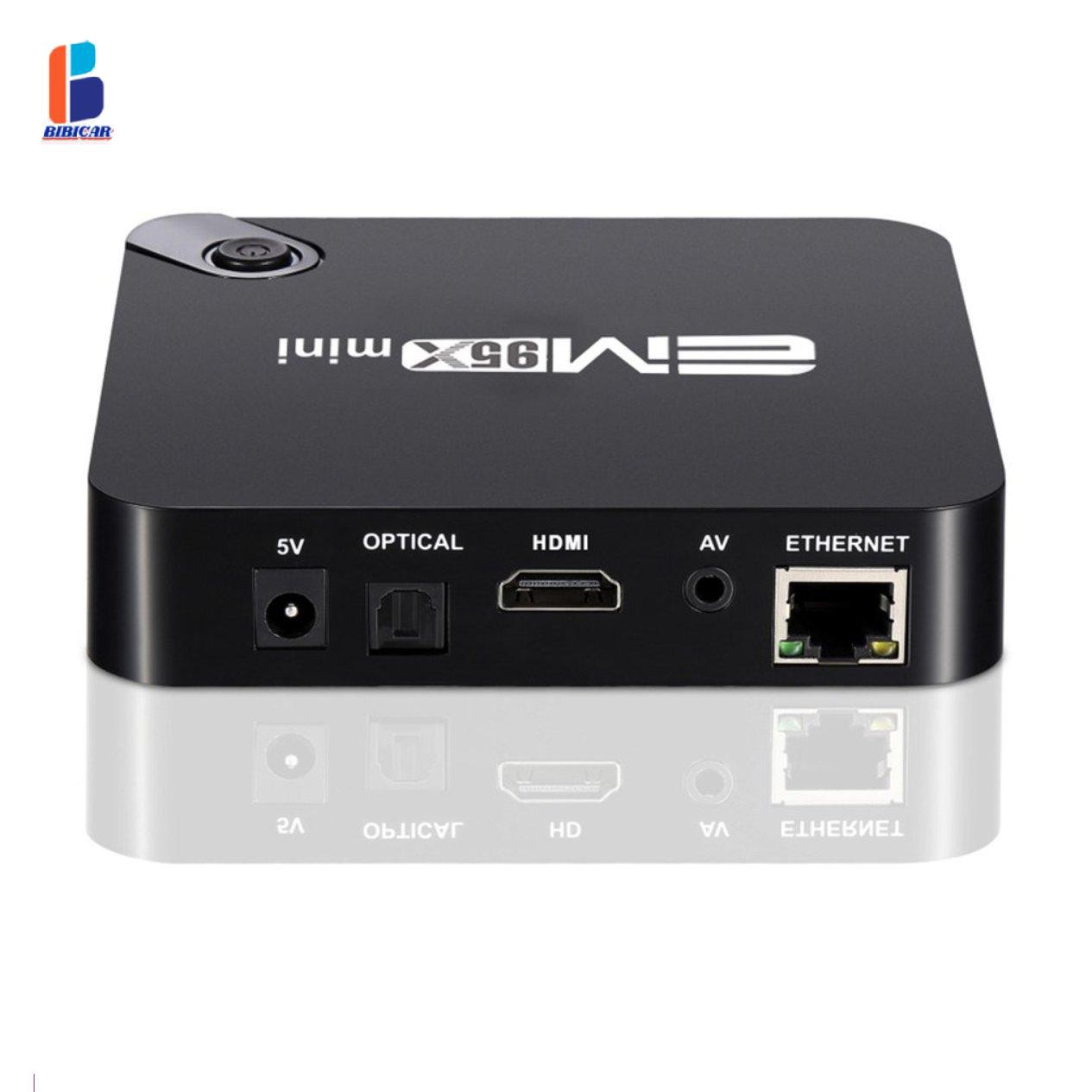 Bộ Tv Box Em95X Mini 4k Amlogic S905W Lõi Tứ Và Phụ Kiện