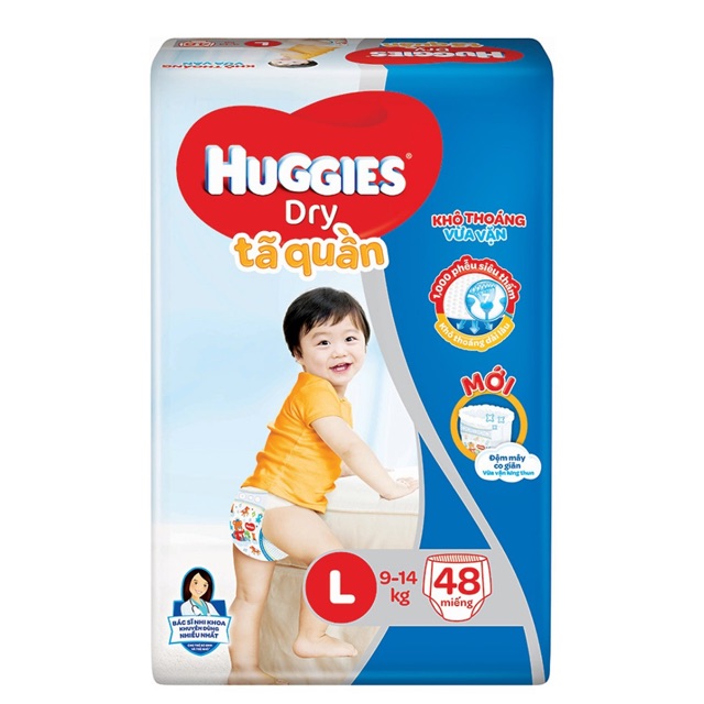 Tã quần huggies L48
