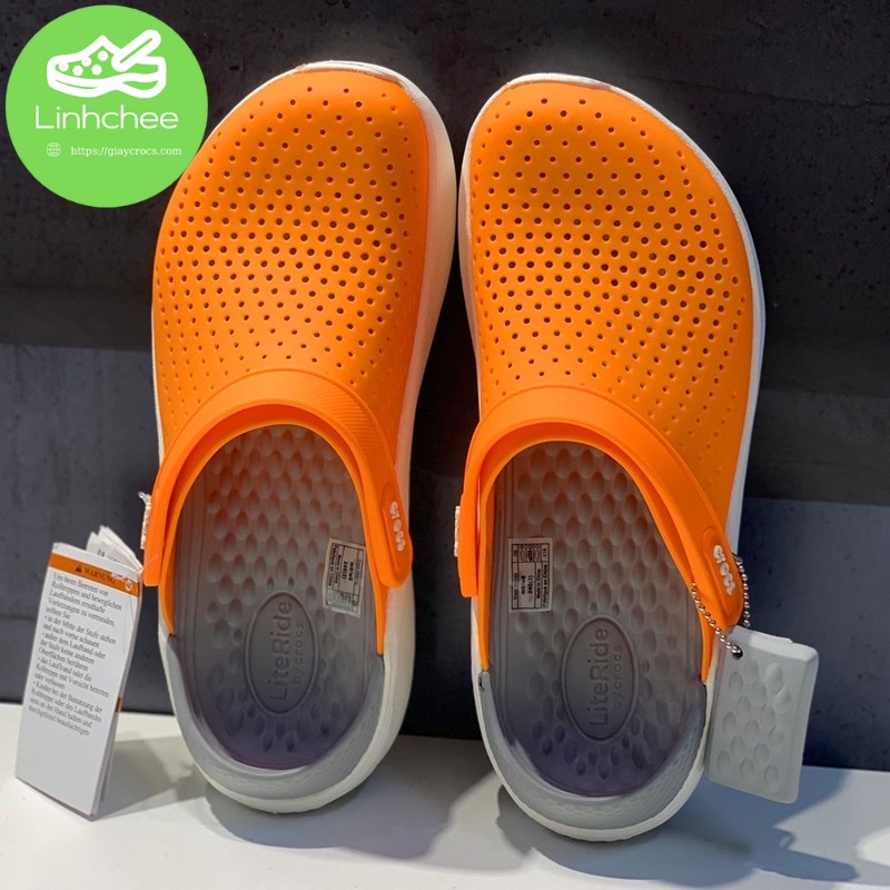 Dép sục Cross literide hàng xuất Xịn màu vàng cam | BigBuy360 - bigbuy360.vn