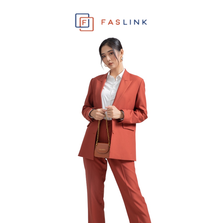 Áo Vest nữ suông công sở hiện đại - Faslink