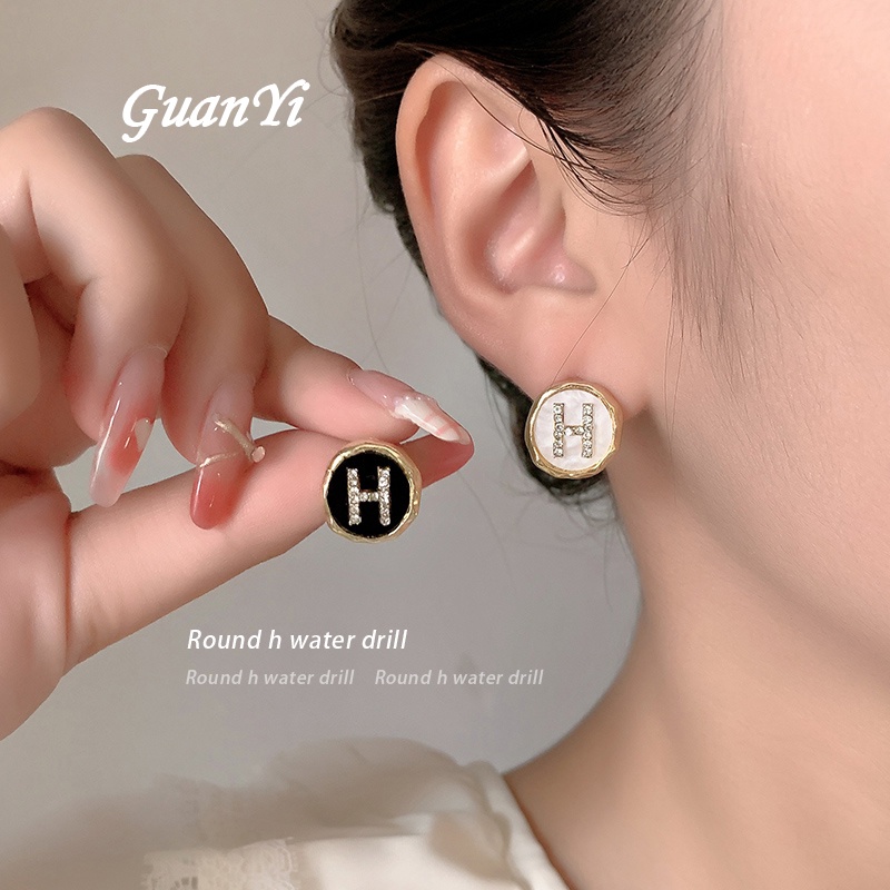 MOCHASHUĐôi Khuyên Tai Hình Ngôi Sao Đính Đá Phong Cách Thời Trang Hàn Quốc