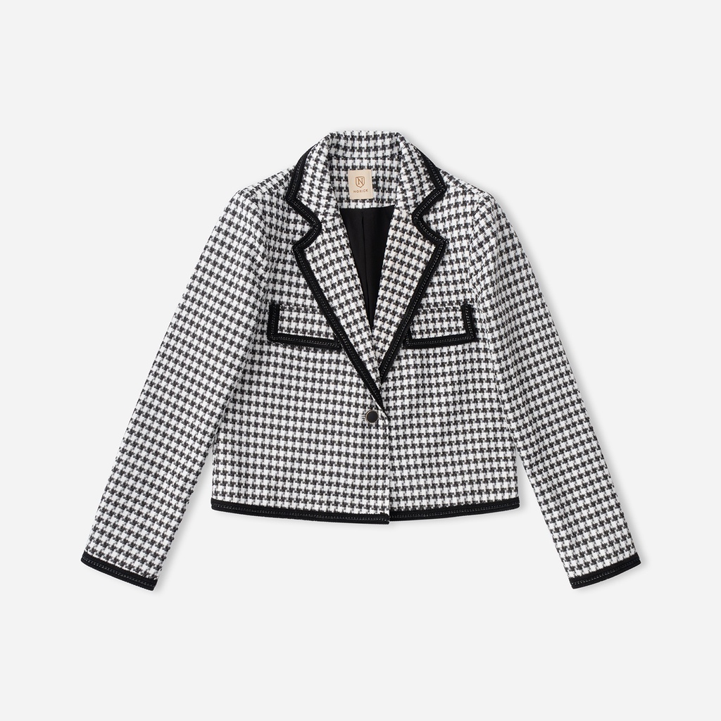 Bộ Áo Khoác Tweet Kiểu Dáng Cao Cấp Thời Trang Thiết Kế NORICK