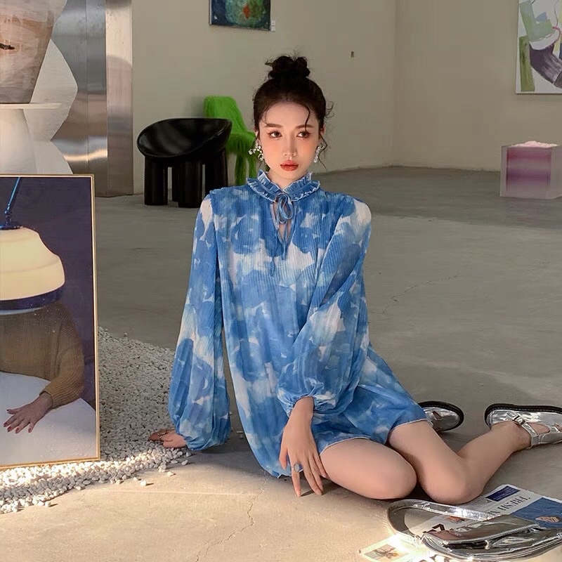 ÁO SƠMI DÁNG VÁY-  BABYDOLL - YAME SHOP'S