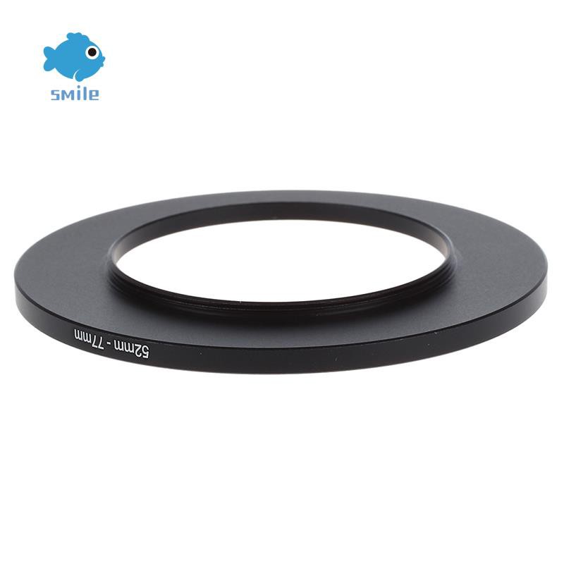 High Quality 52mm-77mm 52-77 Metal Step Up Filter Ring Adapter for Camera 45AV