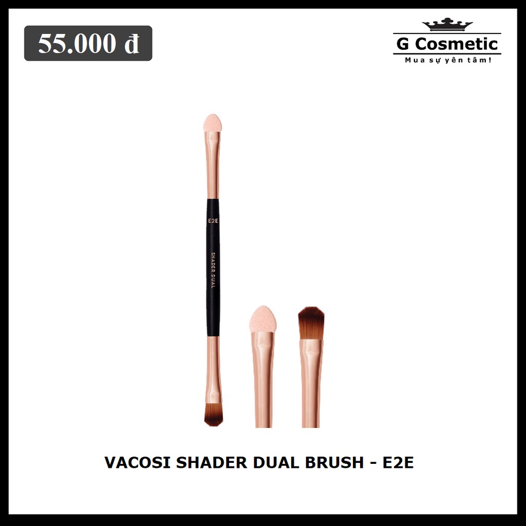 CỌ TÁN MẮT VACOSI SHADER DUAL BRUSH - E2E