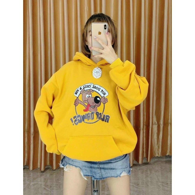 Áo khoác nỉ hoodie in hình siêu dễ thương - hình thật 100%