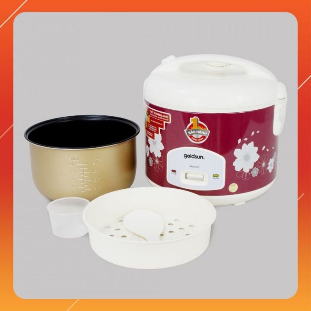 Nồi Cơm Điện Goldsun GRC5000 Dung tích 1.8 lít  Bảo hành 12 tháng