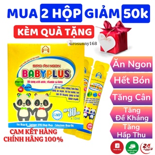 Babyplus siro ăn ngon giúp bé hết biếng ăn - tăng cân giảm táo bón
