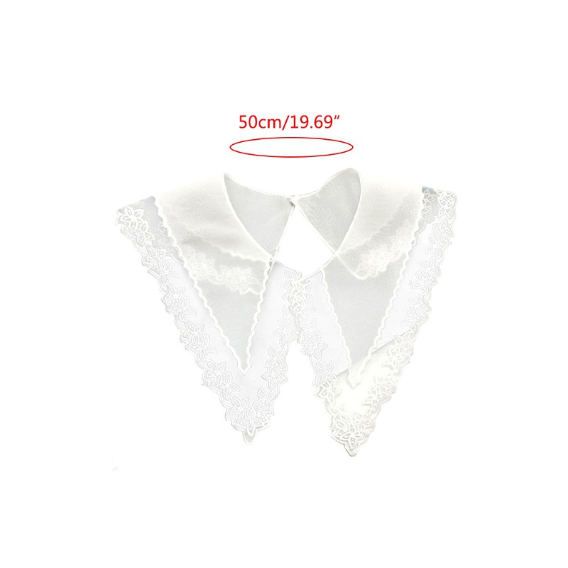 Miếng Ren Thêu Cổ Áo Thời Trang Nữ Tính