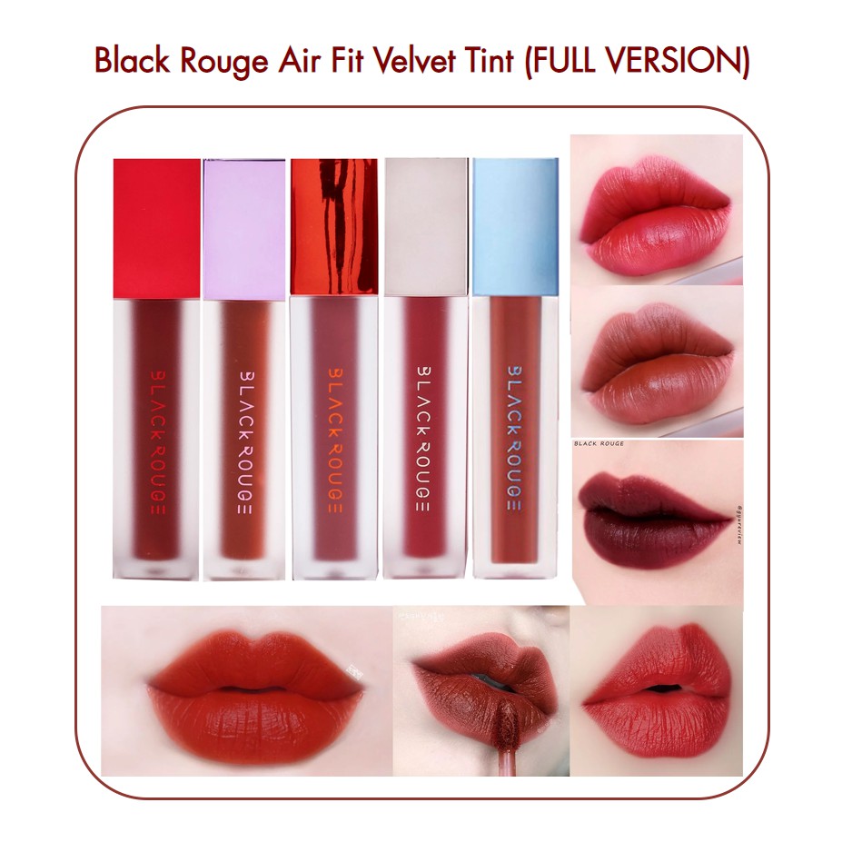 [CHUẨN AUTH] Son Kem Lì Black Rouge Air Fit Velvet Tint (A1-A32)