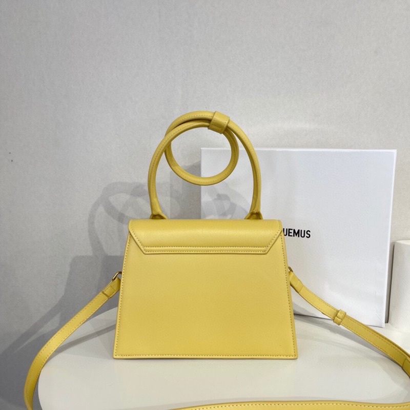 Túi xách jacquemus quai xoắn sz 25 hàng super