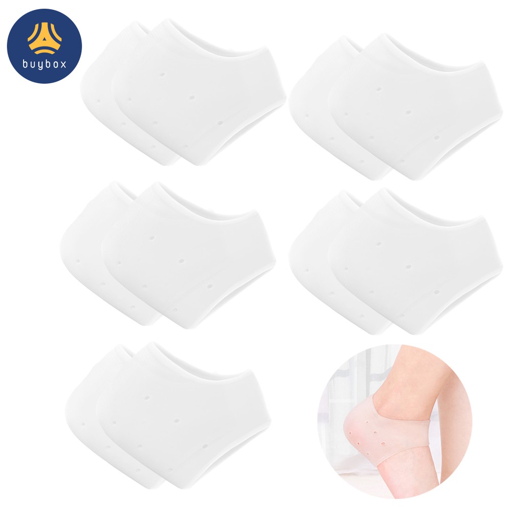 Combo vớ bọc gót chân silicone giúp bảo vệ gót chân, giúp đi giày êm - buybox - BBPK68