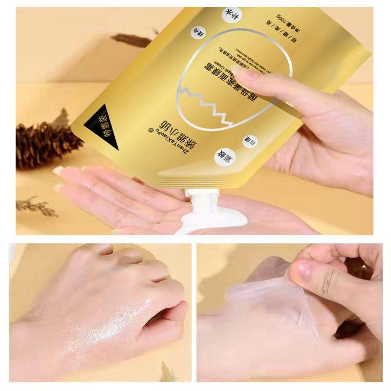 Túi mặt nạ trứng lột dưỡng trắng100g hư nắp