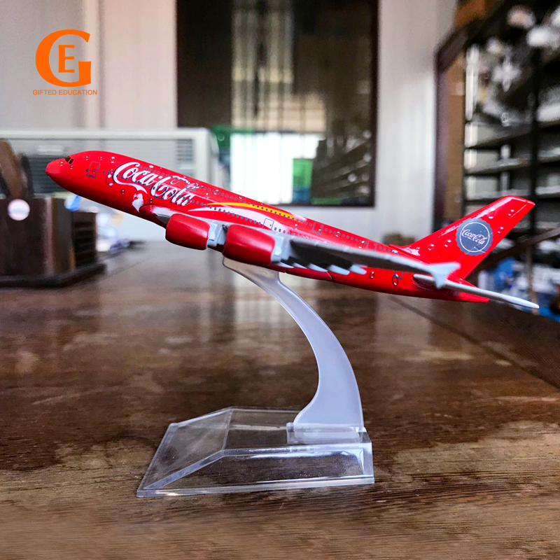 COLA Cool Airlines Airbus 380 Mẫu máy bay A380 Diecast Máy bay kim loại Máy bay Bộ sưu tập hàng khôn