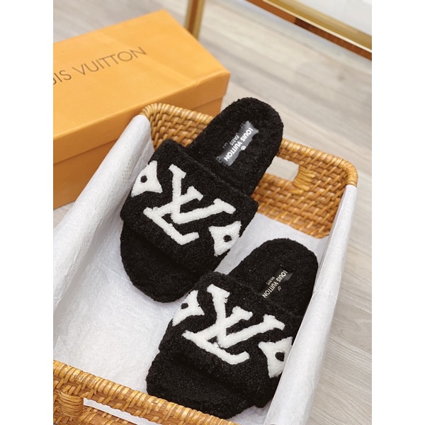 Dép spsl lông quai ngang vip fullbox