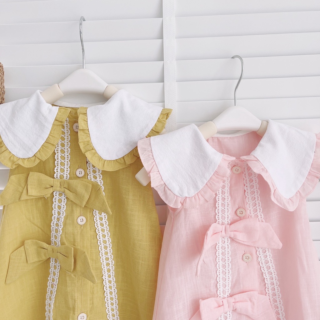 VÁY SUÔNG CHỮ A DÁNG DÀI, SÁT NÁCH CHO BÉ 1-6 TUỔI