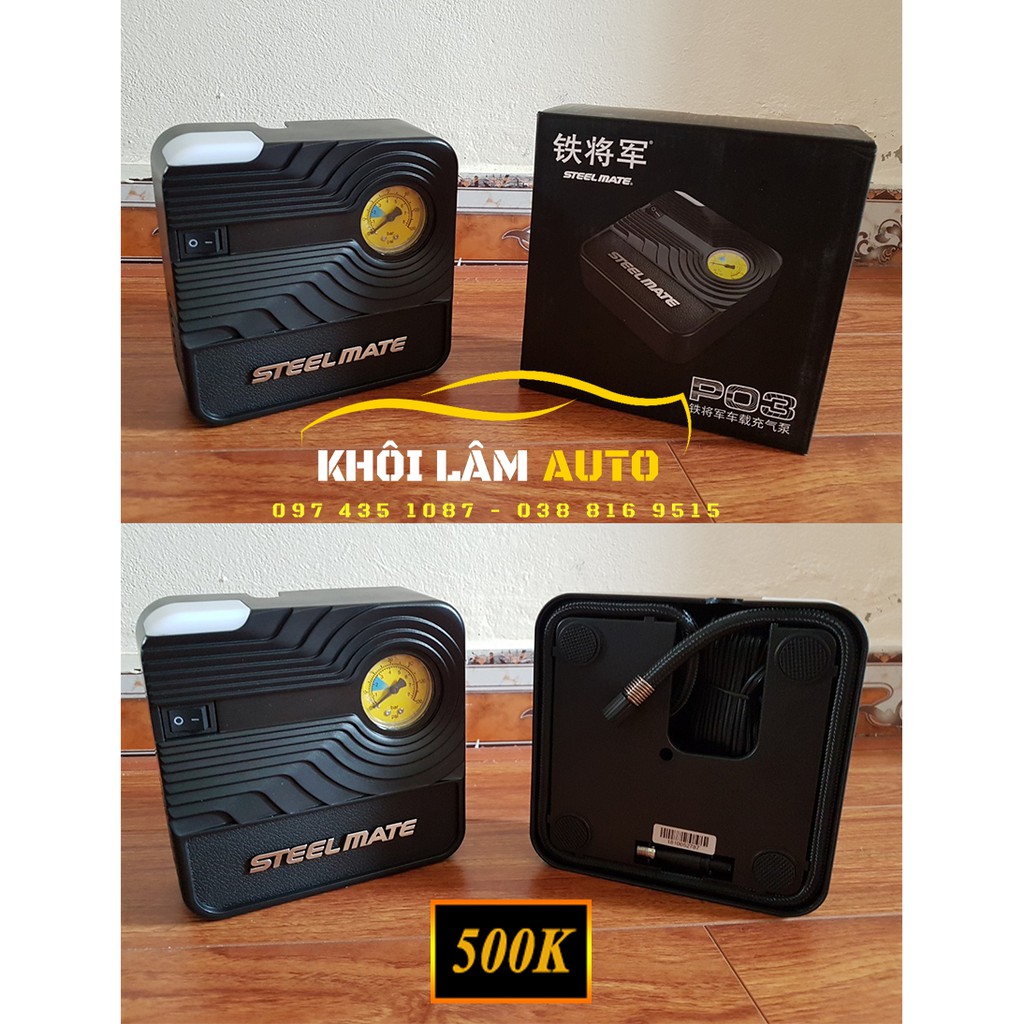 Bơm lốp xe STEEL MATE model P03 và P05