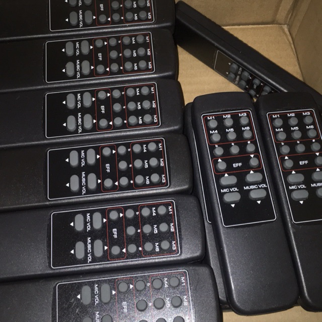 Remot chỉnh vang số mixer x3,x5,x6...x10 dòng họ nhà vang số X
