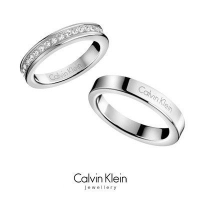 Nhẫn Khắc Chữ Calvin Klein Thời Trang