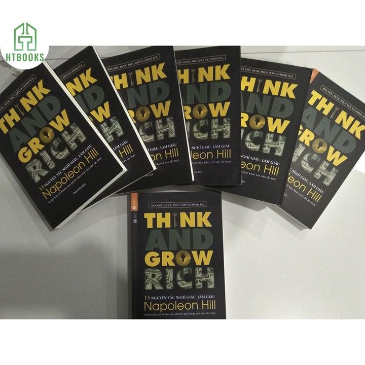 Sách Think And Grow Rich - 13 Nguyên Tắc Nghĩ Giàu, Làm Giàu