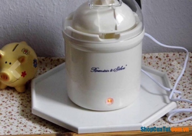 💁🏻 Máy làm sữa chua tươi của Rosenstein & Söhne, 👉dung tích 1lit, công suất 9W.