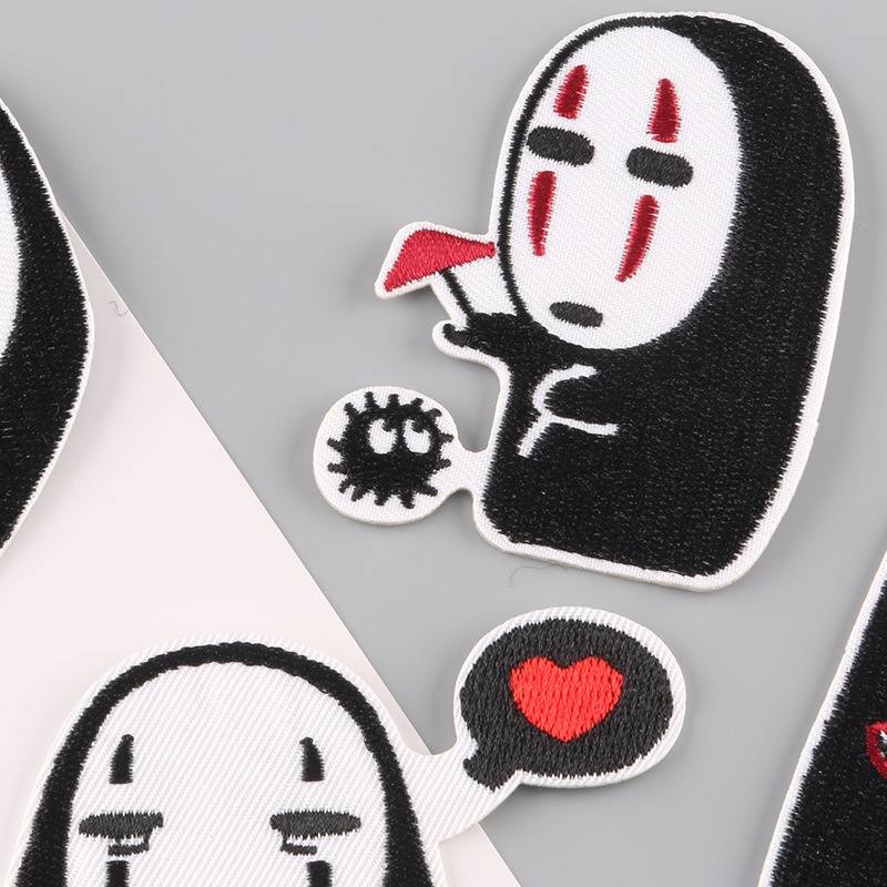 Miếng Dán Quần Áo Thêu Họa Tiết Hoạt Hình Dễ Thương Dùng Trang Trí DIY