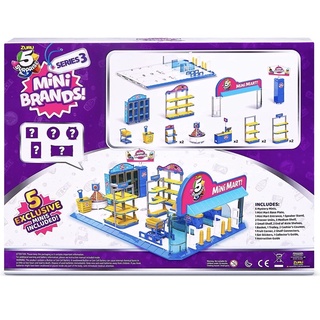 Set Toy Mini Brand gian hàng siêu thị mini