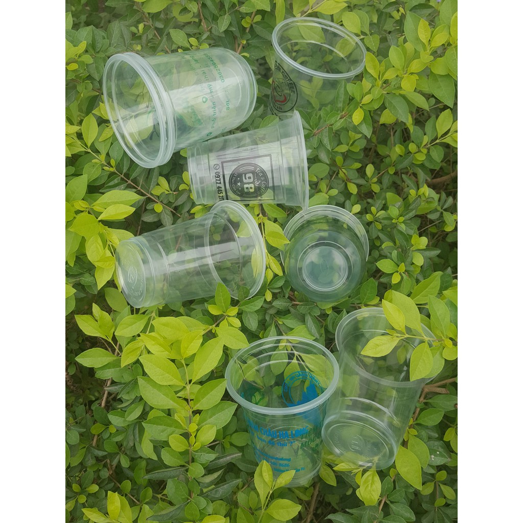 Thanh lý 100 cốc nhựa in lỗi