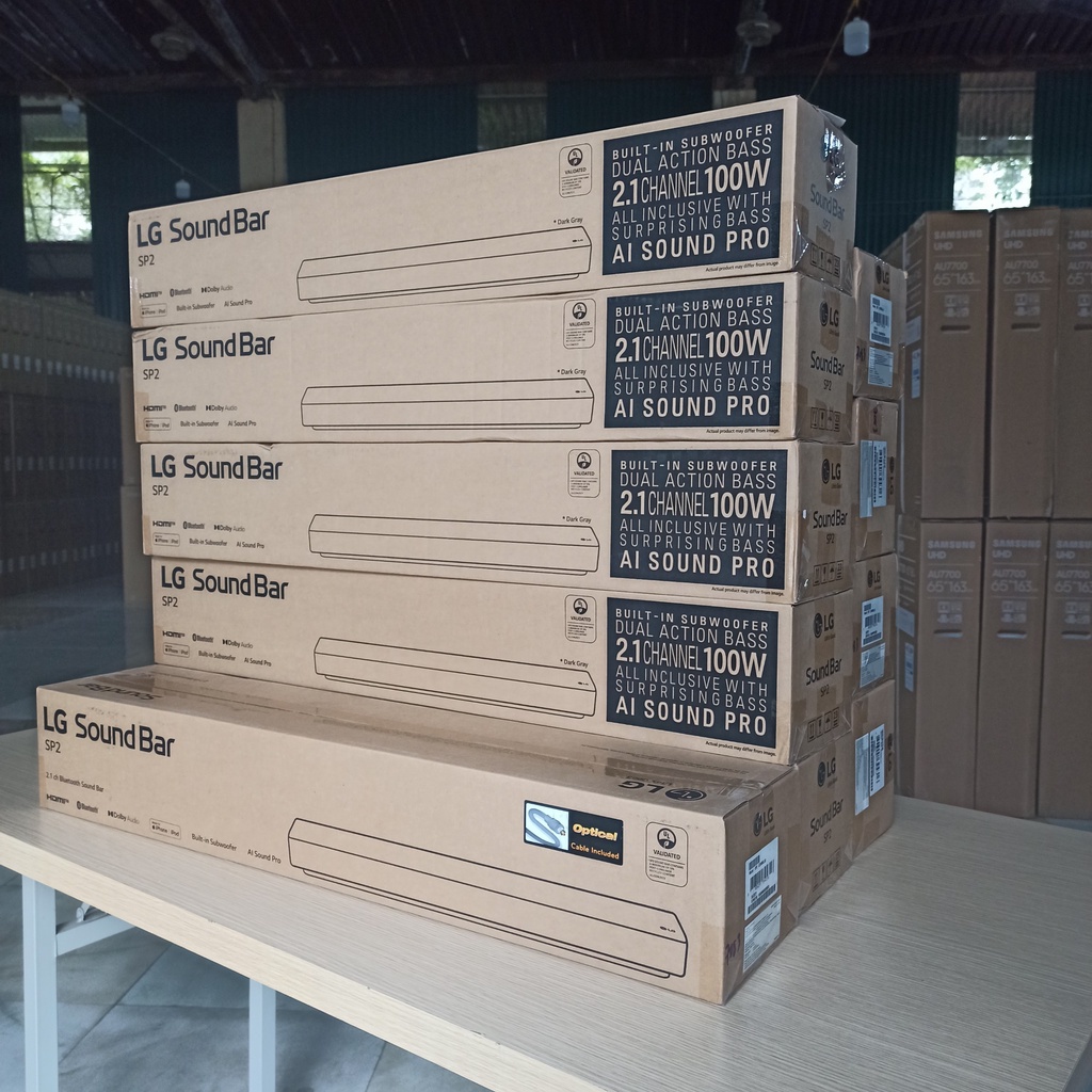 Loa thanh LG Soundbar SP2 2.1 100W HÀNG CHÍNH HÃNG