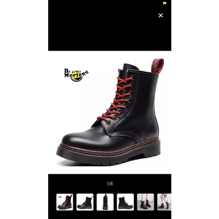 Giày Dr.martens air wair 1460 dây đỏ