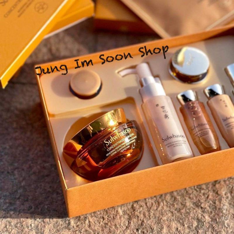Bộ Kem Dưỡng Nhân Sâm Sulwhasoo Concentrated Ginseng Renewing Perfecting Cream Ex Classic Set