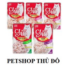 Pate mèo ciao 60g phân loại vị phong phú