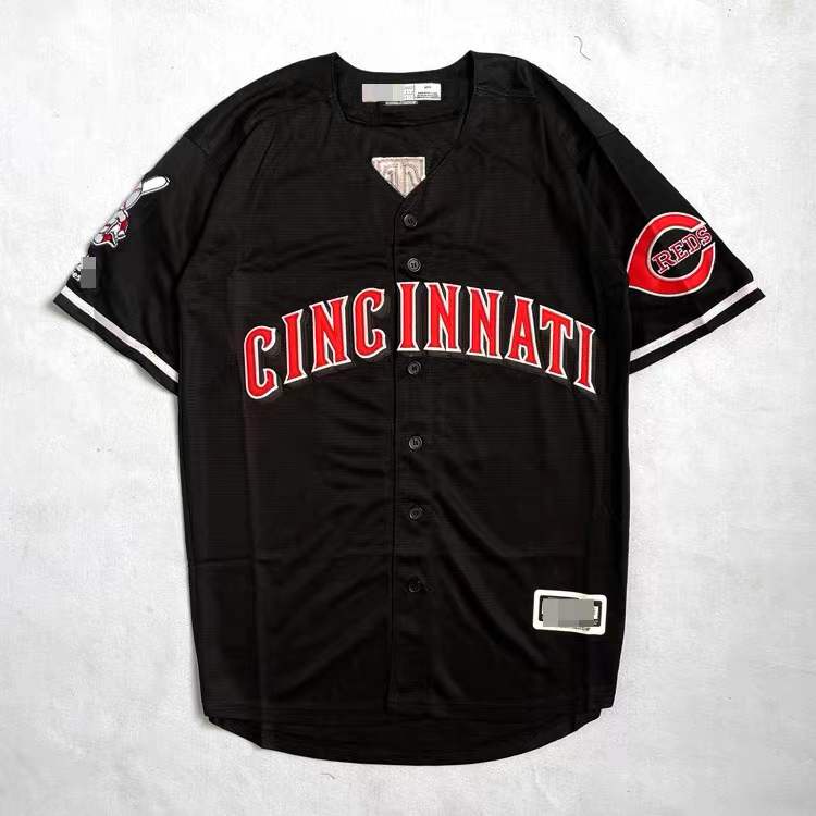 Mlb Áo Thun Bóng Chày Tay Lửng Dáng Rộng Phong Cách hip hop Cá Tính