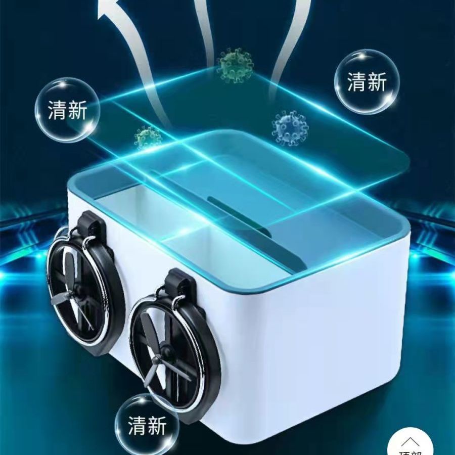 Hộp Đựng Khăn Giấy Gắn Hộp Tỳ Tay Đa Năng Cho Xe Hơi