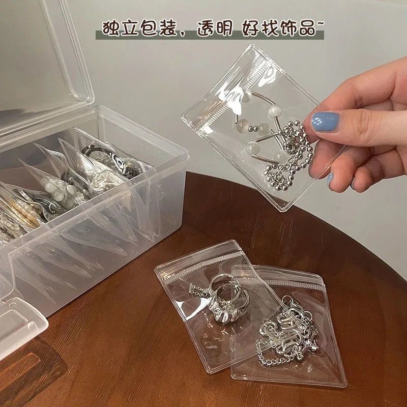 Túi đựng trang sức trong suốt chống oxy hóa