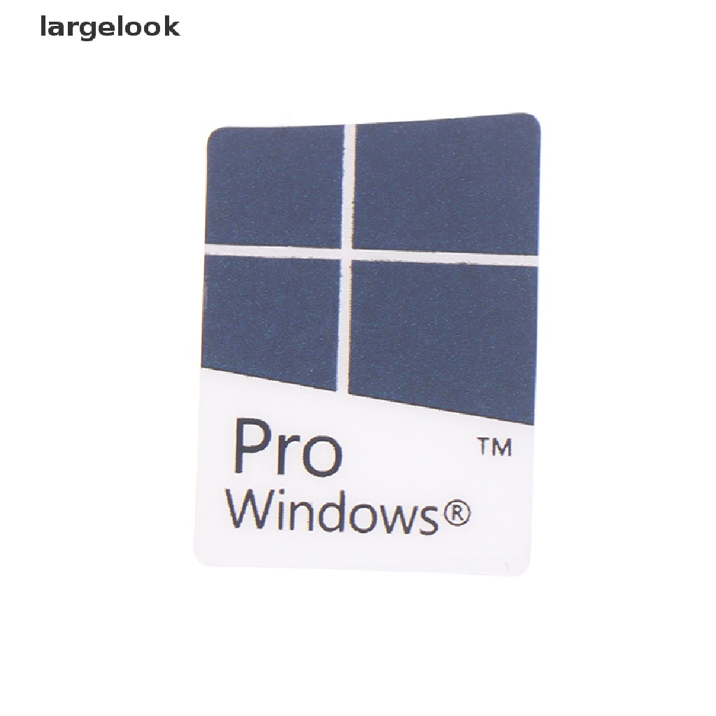 Bộ 5 Sticker Dán Trang Trí Sổ Tay / Máy Tính Windows10 WIN10 PRO ♨Nóng Bỏng