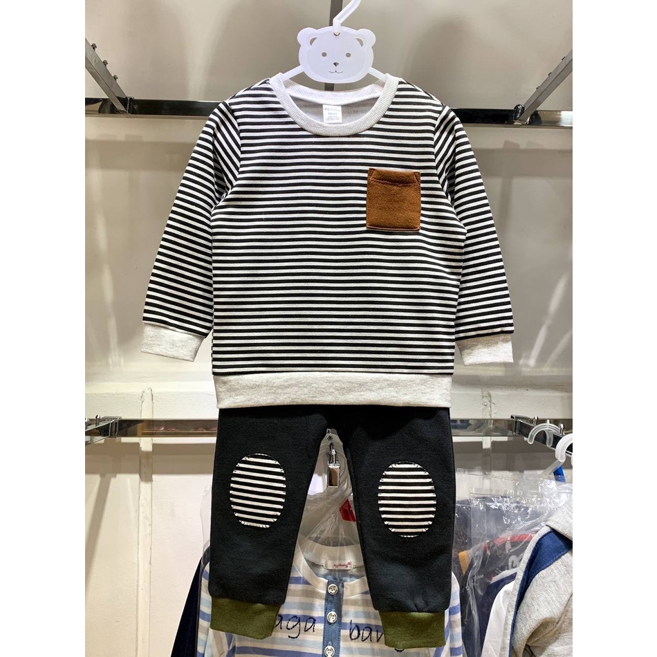 Bộ nỉ PL size nhí cho bé trai