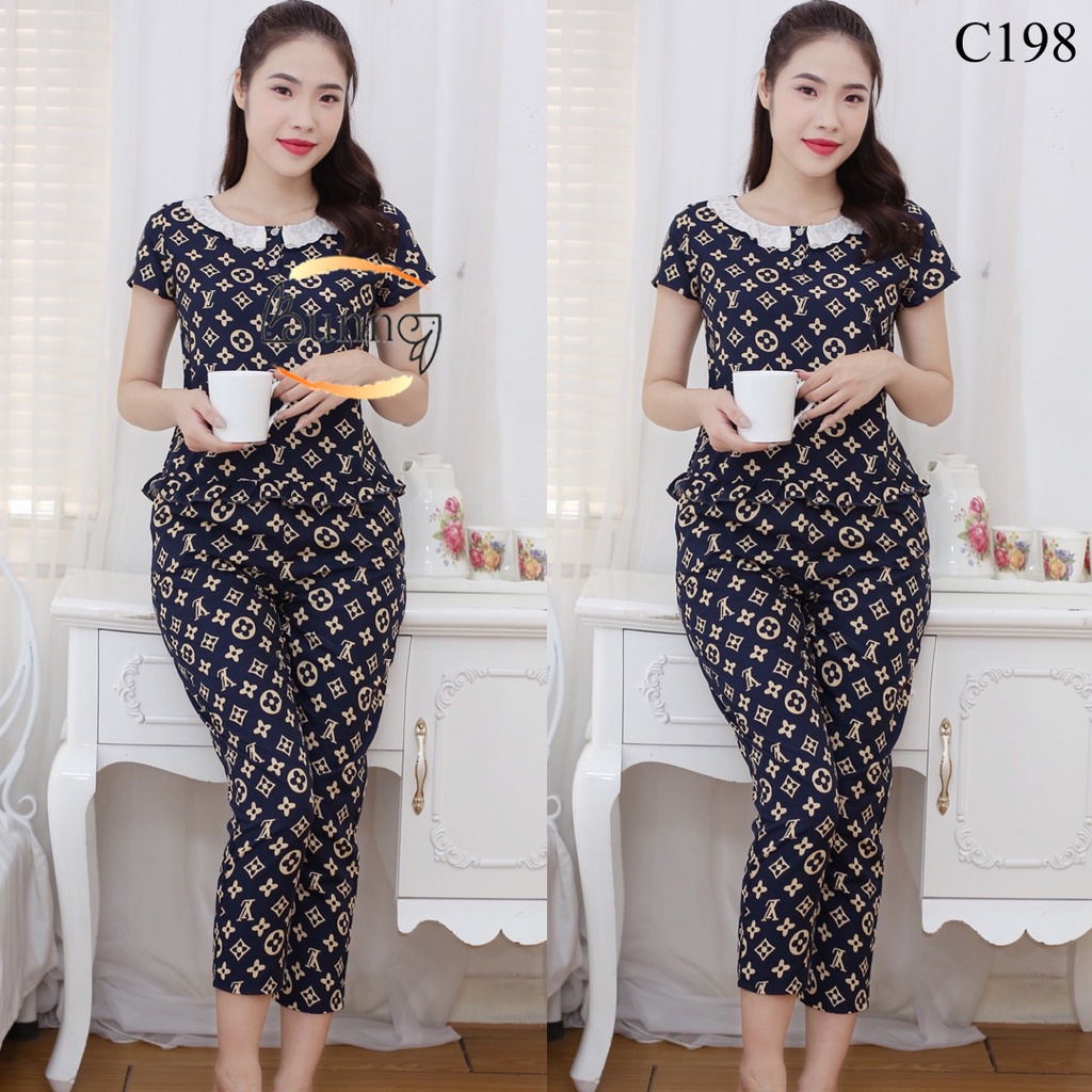 {Bunny} Quần áo nữ mặc nhà, đồ bộ mặc nhà nữ phong cách, họa tiết đẹp