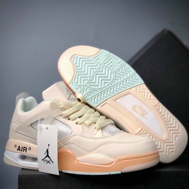 Giày Sneaker Air Jordan 4 Retro Cao Cấp tặng 3 dây - JD4 Nam Nữ Hàng chuẩn đế êm | BigBuy360 - bigbuy360.vn