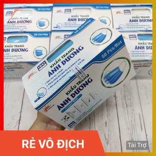 [Bán Sỉ] Hộp 50 cái khẩu trang 4 lớp Ánh Dương - Đủ màu - Hàng có sẵn