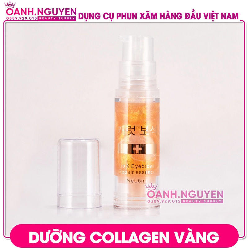 Dưỡng Collagen Vàng / Dưỡng Môi Mày Sau Xăm