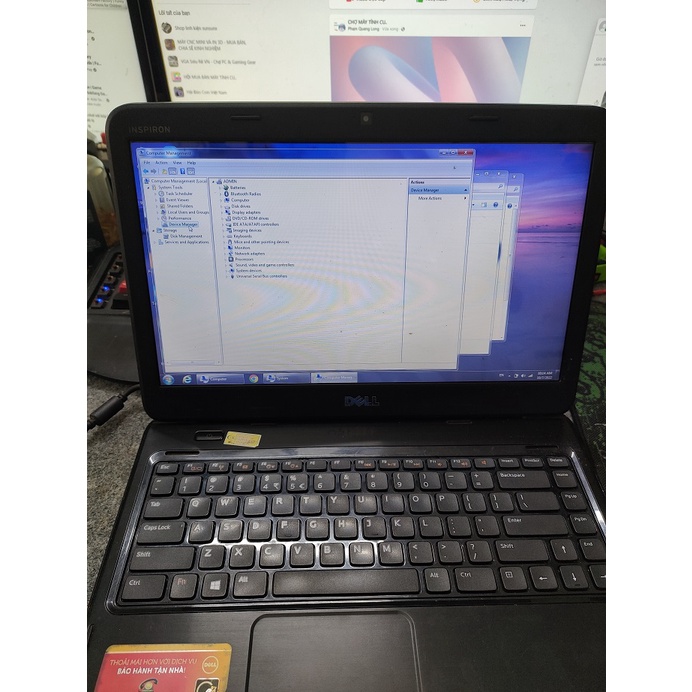 Thanh lý Laptop cũ giá rẻ còn dùng tốt. Máy kèm sạc.BH 1 tháng.