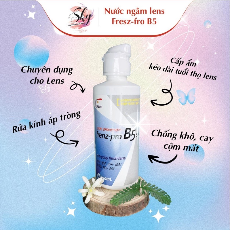 Ngâm Lens Hàn Quốc Frenz-pro B5
