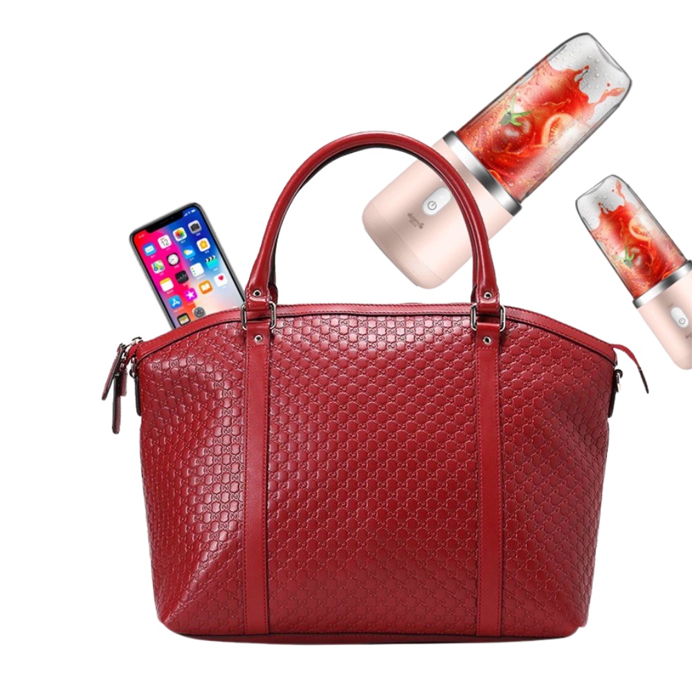 Máy xay sinh tố cầm tay Juicing Cup Chigo 2 cốc, máy say sinh tố đa năng sạc tích điện 1500Mah, Bảo hành 12 tháng